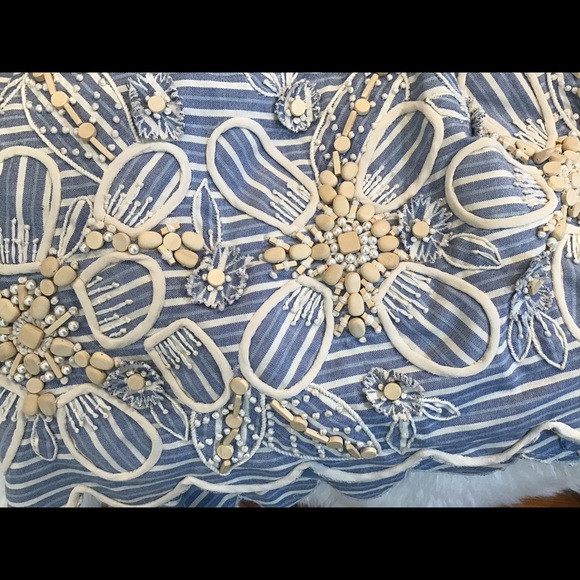 OSCAR DE LA RENTA SLEEVELESS DETAILED DRESS SZ 8 - Picture 16 of 16